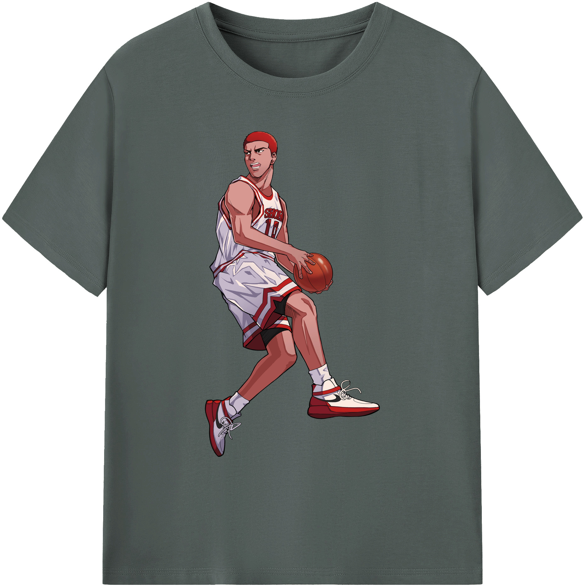 （画像用） SLAM DUNK／スラムダンク 綿100％ メンズ半袖Tシャツ｜肌触りやわらか＆通気性